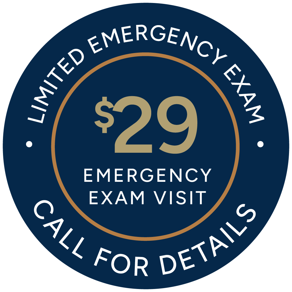 $29 emergency visit banner stamp